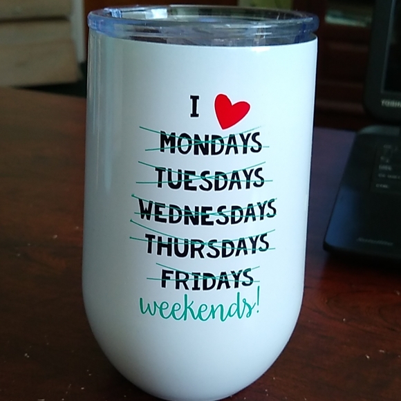 cantini Other - NWT Cantini White Novelty Saying Tumbler